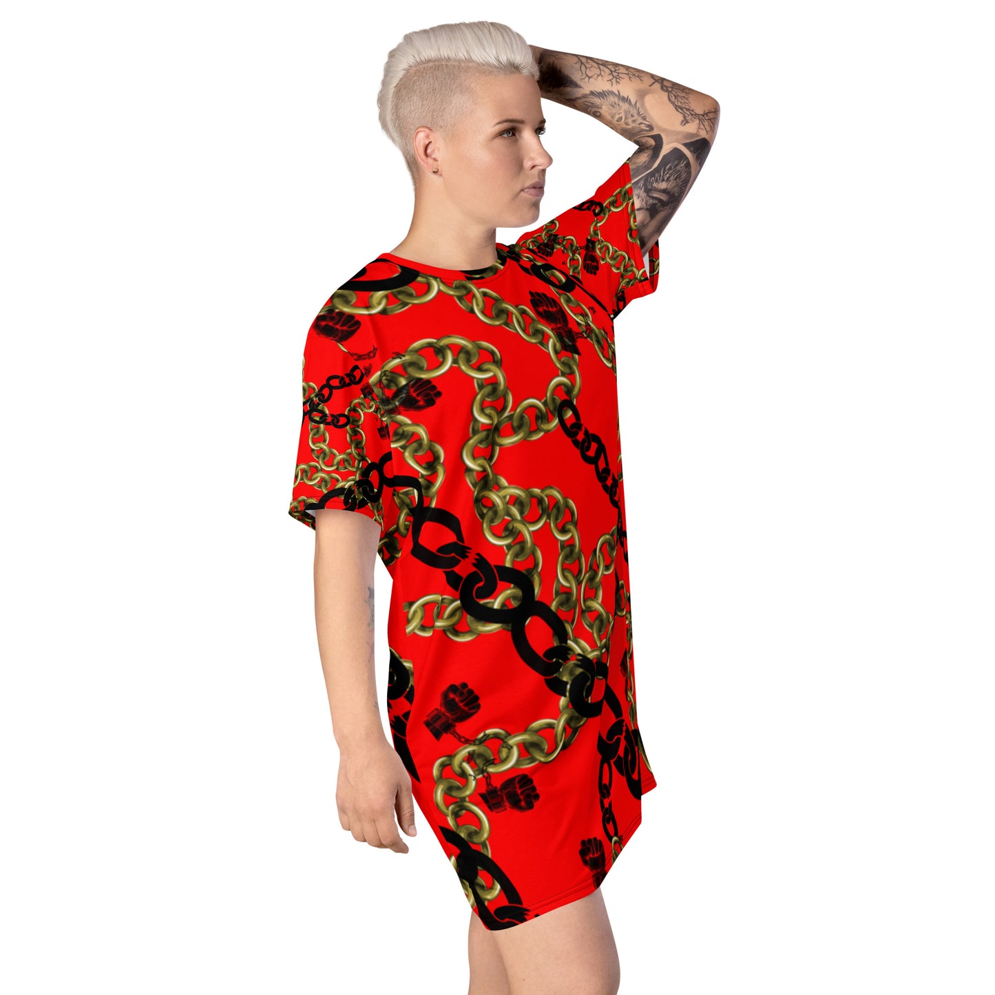 Broken Chains T-shirt dress