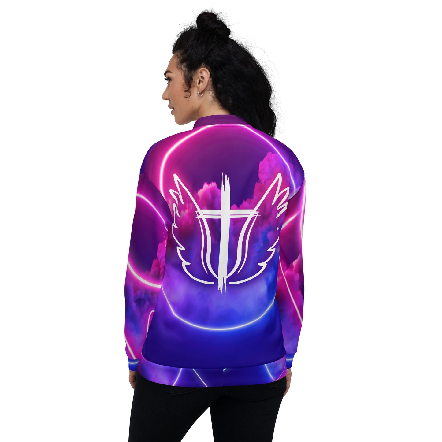 Unisex Lightening Bomber Jacket