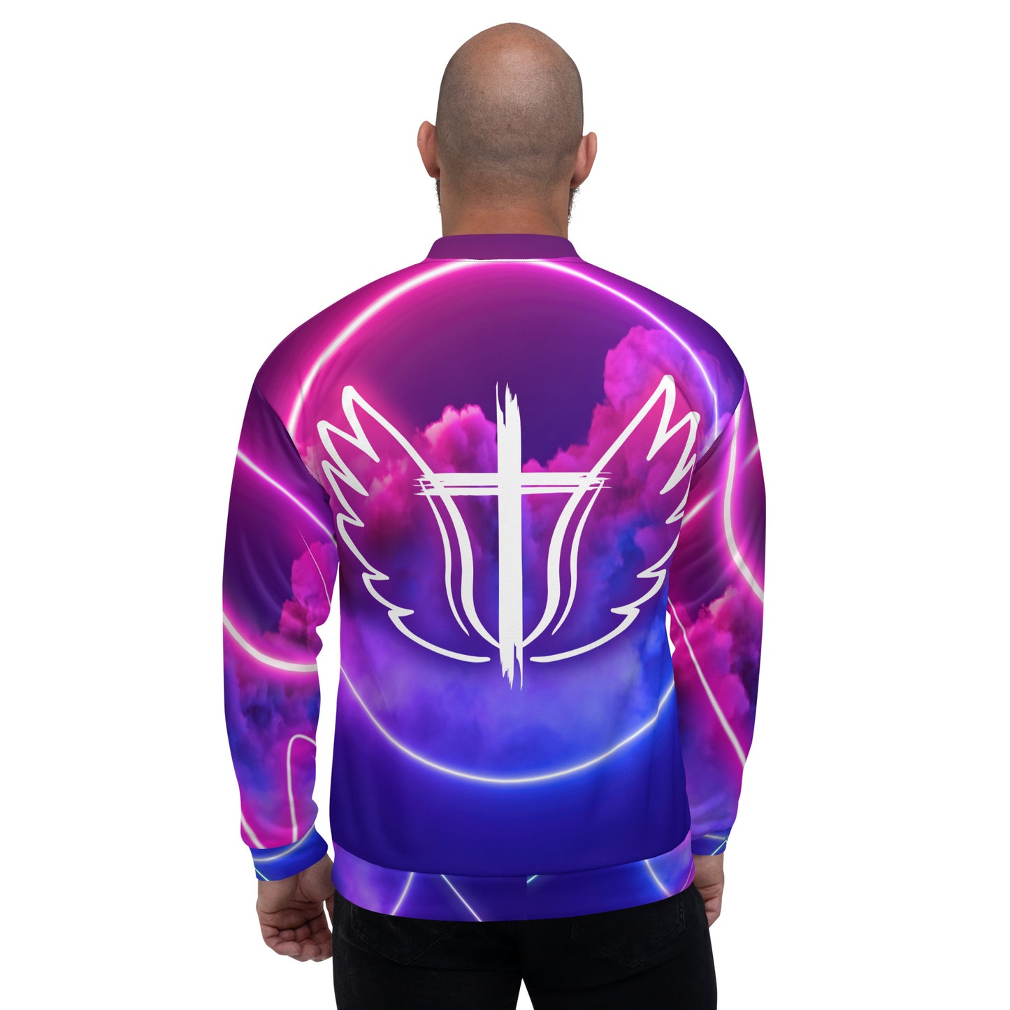 Unisex Lightening Bomber Jacket