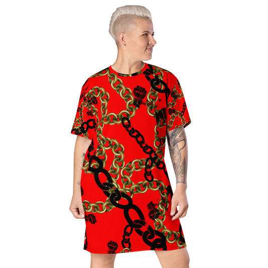 Broken Chains T-shirt dress